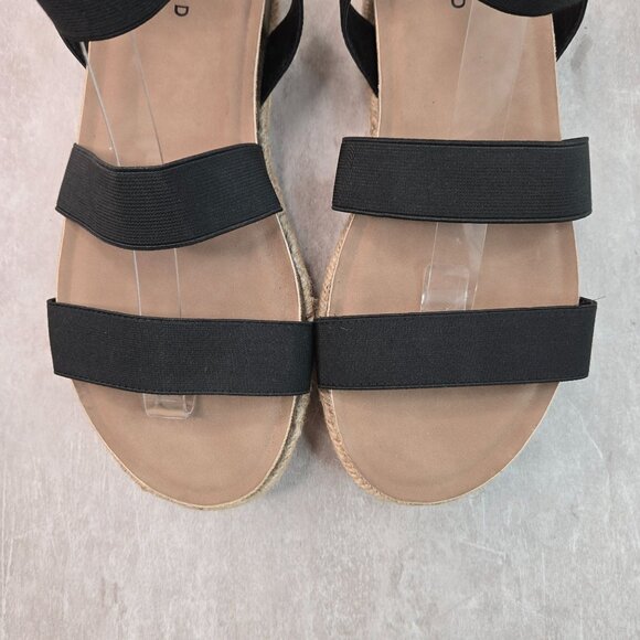 Torrid Black Platform Espadrille Sandals - Picture 9 of 10